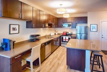 Kitchen with chair